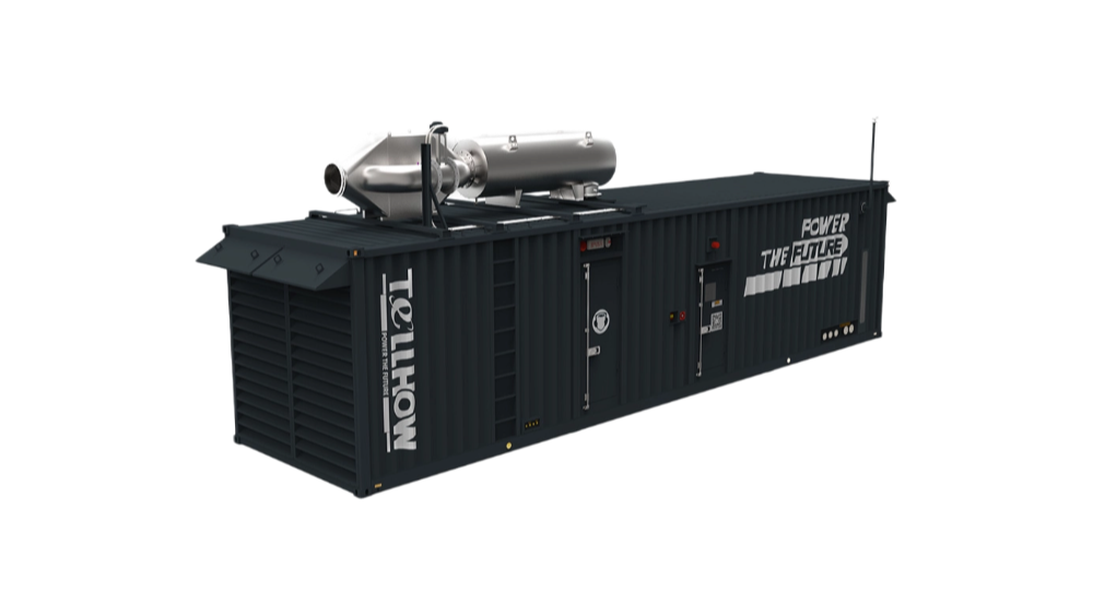 500kW-1800kW THCS series silent generator set