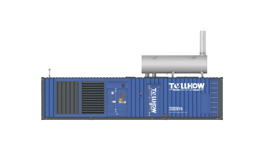 650kW–3000kW THCY series silent generator set